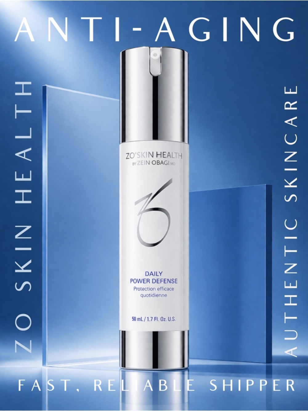 💙 ZO Daily Power Defense (Full Size) + 3 BONUS Gifts ✨ ($300 Value) Antioxidant